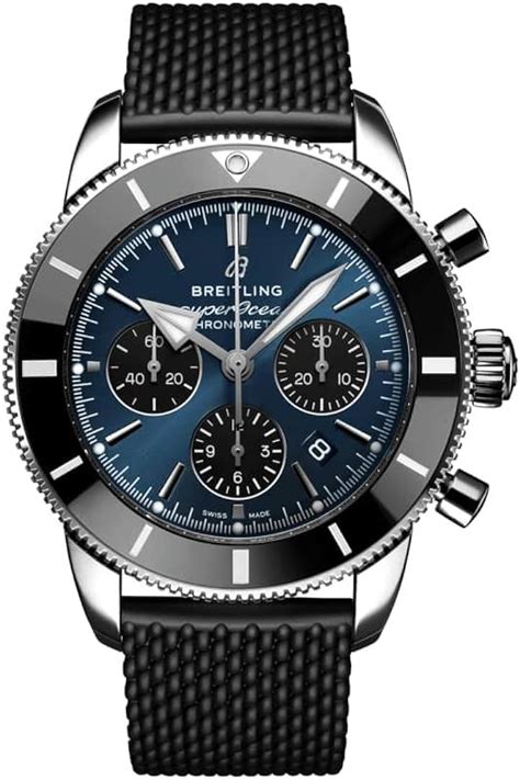 breitling superocean heritage b01 chronograph|men's breitling superocean 44mm watch 1000 meter waterproof.